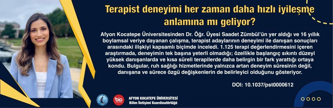 Terapist Deneyimi Her Zaman Daha Hızlı İyileşme Anlamına Geliyor mu?