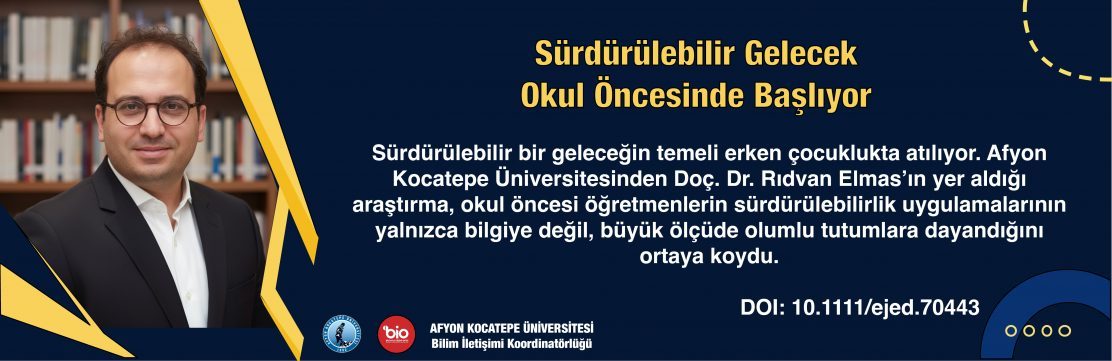 (Turkish) Sürdürülebilirliğin Tohumları Erken Çocuklukta Atılıyor