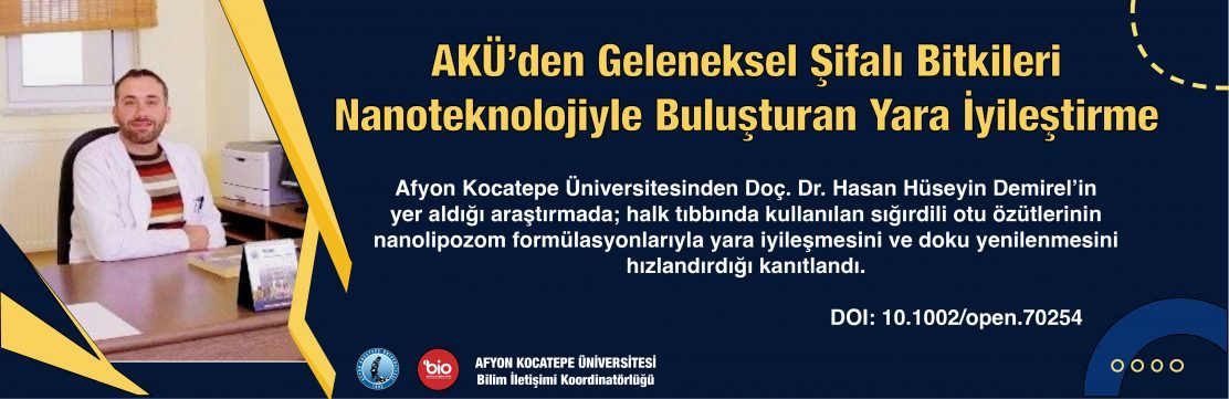 Geleneksel Şifalı Bitki Sığırdili Otunun Nanoteknolojiyle Yaraları İyileştirme Potansiyeli Kanıtlandı
