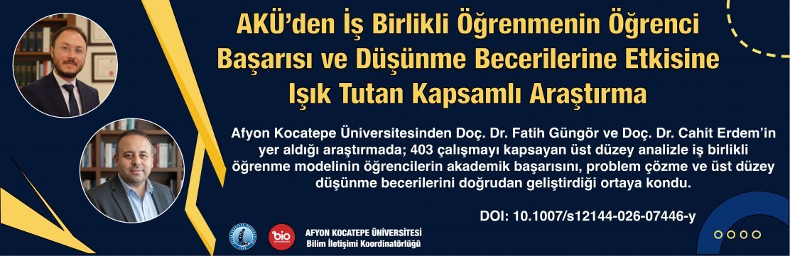İş Birlikli Öğrenme Modelinin Öğrencilerin Başarı ve Düşünme Becerilerine Etkisi Üst Düzey Analizle Ortaya Kondu